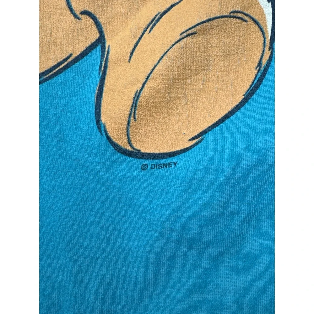 Vintage 90s Disney Winnie the Pooh Turquoise T Shirt Sun Sportswear USA XXL